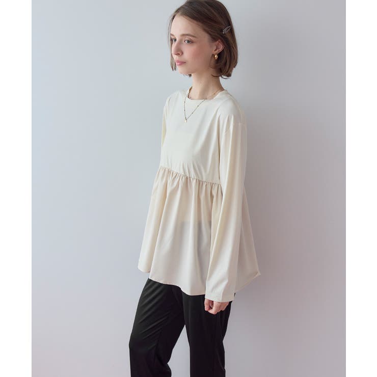 2点セット ペプラムトップス×フレアレギンス ラッシュガード【SEADRESS | titivate | 詳細画像6 