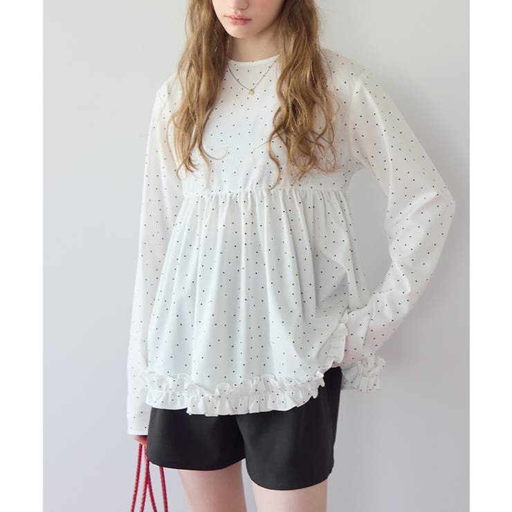 ペプラムフリルトップス×ショートパンツセット ラッシュガード【SEADRESS … | titivate | 詳細画像21 