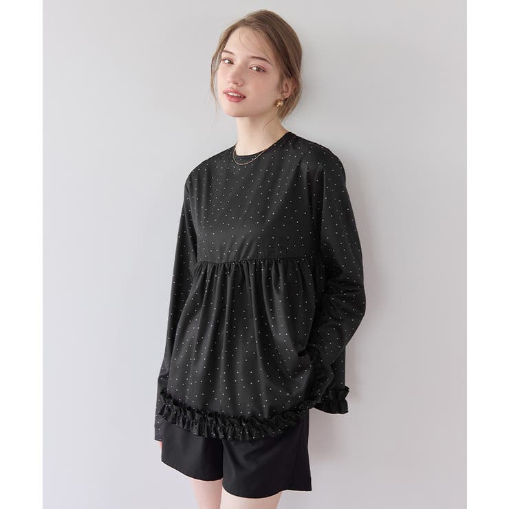 ペプラムフリルトップス×ショートパンツセット ラッシュガード【SEADRESS … | titivate | 詳細画像29 