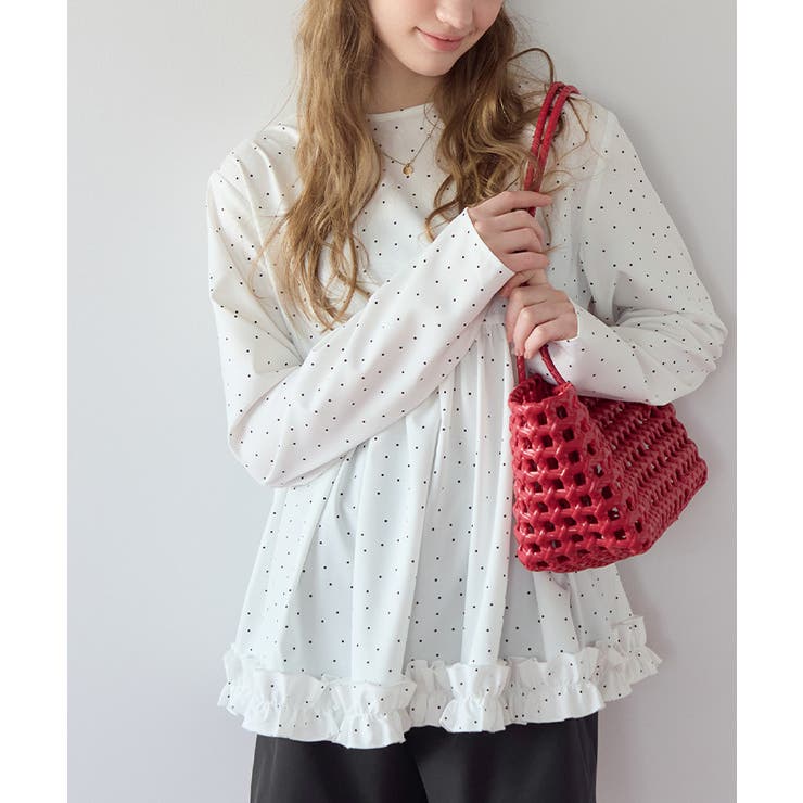 ペプラムフリルトップス×ショートパンツセット ラッシュガード【SEADRESS … | titivate | 詳細画像3 