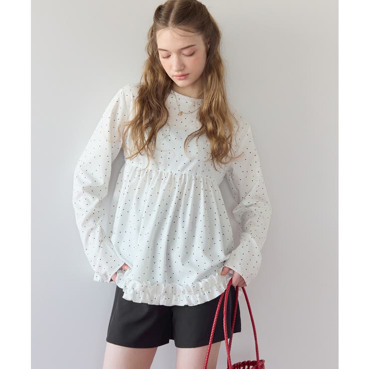 ペプラムフリルトップス×ショートパンツセット ラッシュガード【SEADRESS … | titivate | 詳細画像5 