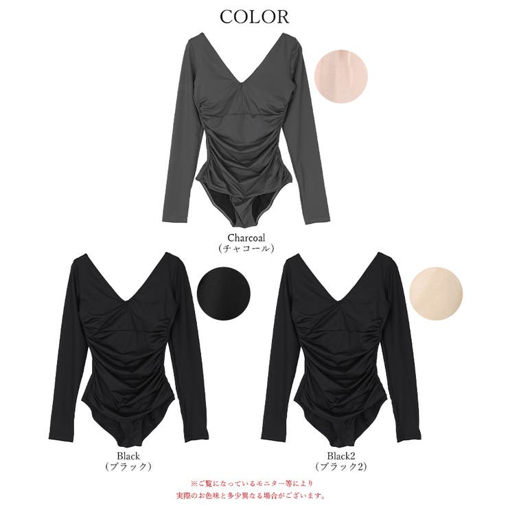 バックオープンリボン長袖ワンピース/水着【SEADRESS シードレス】 | titivate | 詳細画像16 