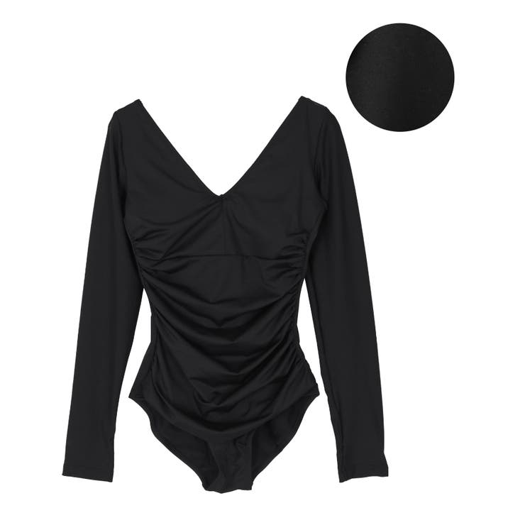 バックオープンリボン長袖ワンピース/水着【SEADRESS シードレス】 | titivate | 詳細画像17 