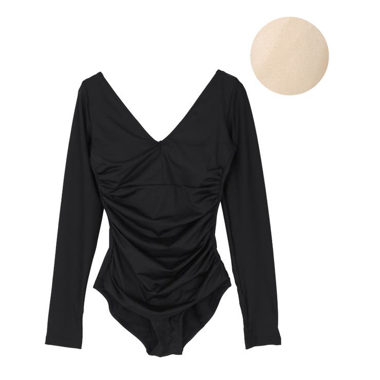 バックオープンリボン長袖ワンピース/水着【SEADRESS シードレス】 | titivate | 詳細画像18 