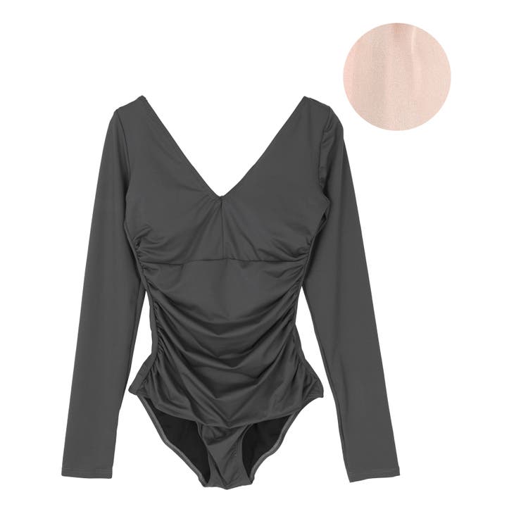 バックオープンリボン長袖ワンピース/水着【SEADRESS シードレス】 | titivate | 詳細画像19 