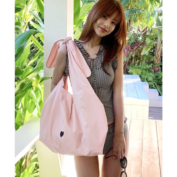 コットンリバーシブルラウンドトートバッグ グッズ【SEADRESS シードレス】 | titivate | 詳細画像9 