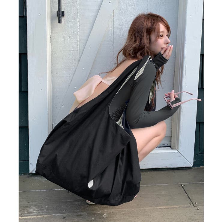 コットンリバーシブルラウンドトートバッグ グッズ【SEADRESS シードレス】 | titivate | 詳細画像10 