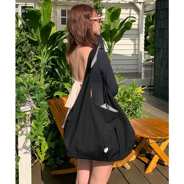 コットンリバーシブルラウンドトートバッグ グッズ【SEADRESS シードレス】 | titivate | 詳細画像16 