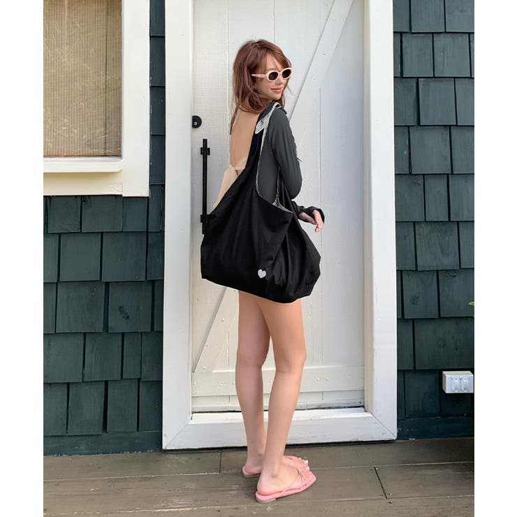 コットンリバーシブルラウンドトートバッグ グッズ【SEADRESS シードレス】 | titivate | 詳細画像17 