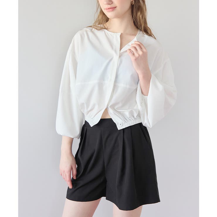 2点セット ノーカラーボリュームブルゾンラッシュガード×ショートパンツ【SEAD… | titivate | 詳細画像21 