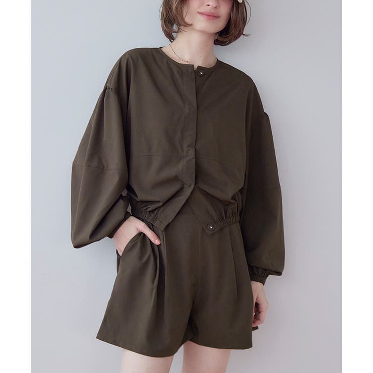 2点セット ノーカラーボリュームブルゾンラッシュガード×ショートパンツ【SEAD… | titivate | 詳細画像22 