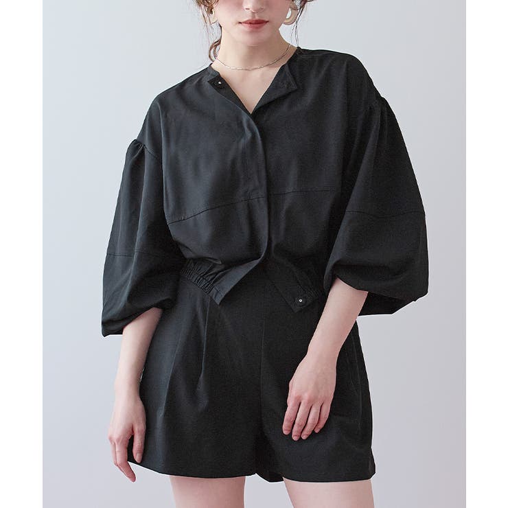 2点セット ノーカラーボリュームブルゾンラッシュガード×ショートパンツ【SEAD… | titivate | 詳細画像24 