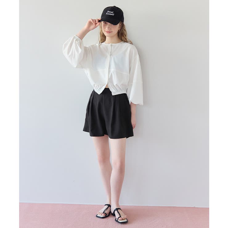 2点セット ノーカラーボリュームブルゾンラッシュガード×ショートパンツ【SEAD… | titivate | 詳細画像26 