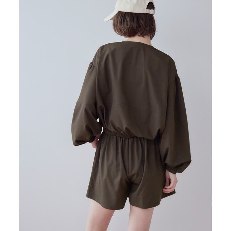 2点セット ノーカラーボリュームブルゾンラッシュガード×ショートパンツ【SEAD… | titivate | 詳細画像29 