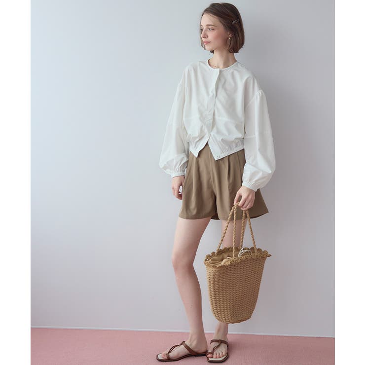 2点セット ノーカラーボリュームブルゾンラッシュガード×ショートパンツ【SEAD… | titivate | 詳細画像30 