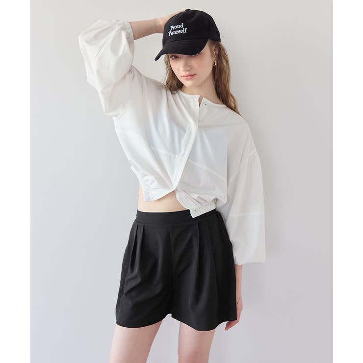 2点セット ノーカラーボリュームブルゾンラッシュガード×ショートパンツ【SEAD… | titivate | 詳細画像4 