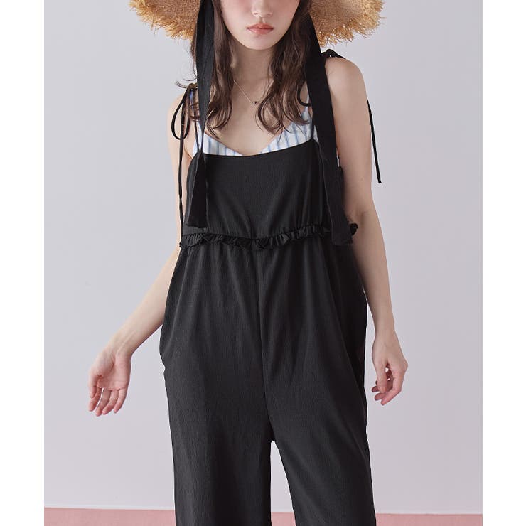 ミニフリルキャミソールオールインワン【SEADRESS シードレス】 | titivate | 詳細画像15 