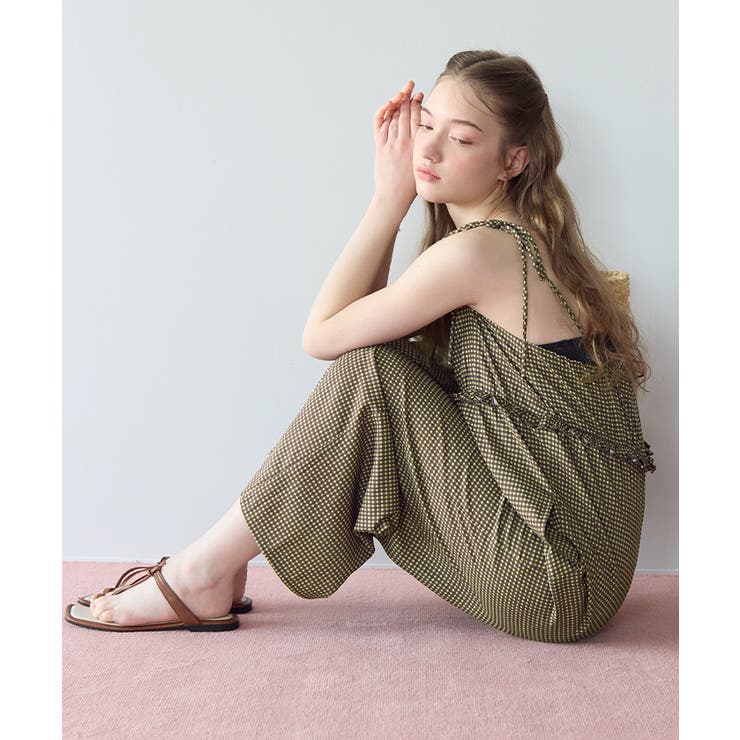 ミニフリルキャミソールオールインワン【SEADRESS シードレス】 | titivate | 詳細画像2 