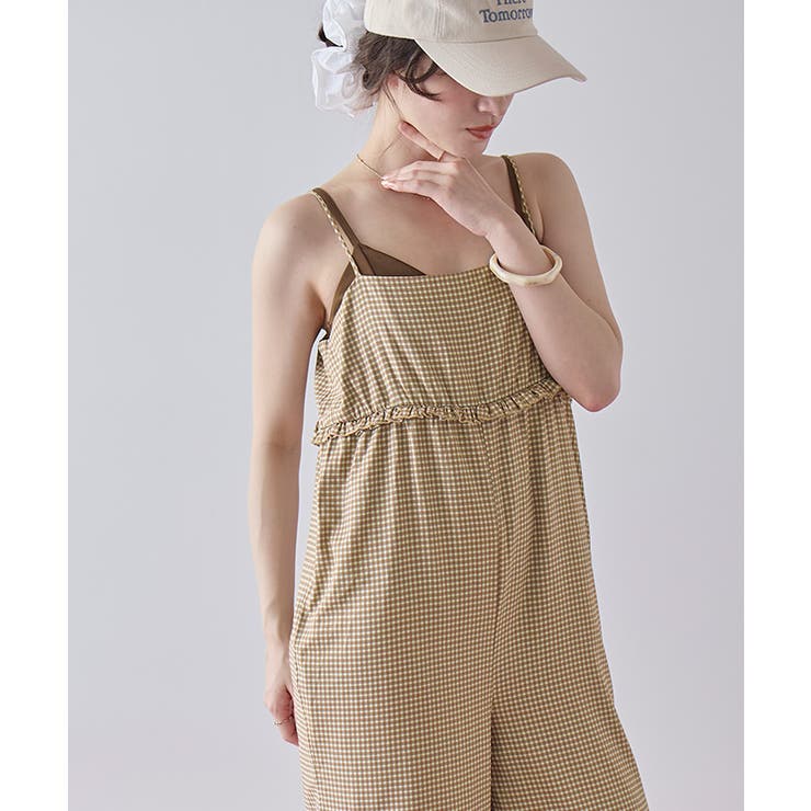 ミニフリルキャミソールオールインワン【SEADRESS シードレス】 | titivate | 詳細画像5 