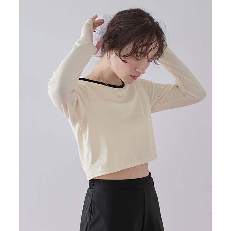 3点セット パイピング長袖ビキニ×ショートパンツ 水着【SEADRESS | titivate | 詳細画像5 