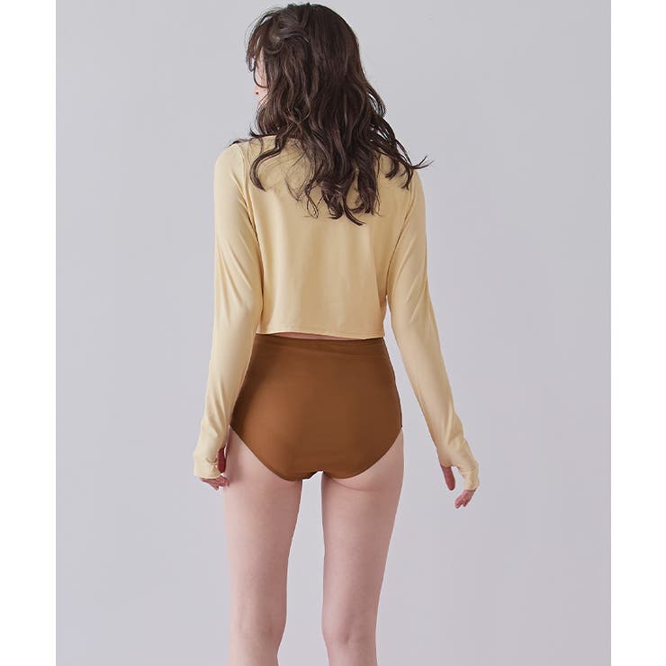 3点セット パイピング長袖ビキニ×ショートパンツ 水着【SEADRESS | titivate | 詳細画像15 