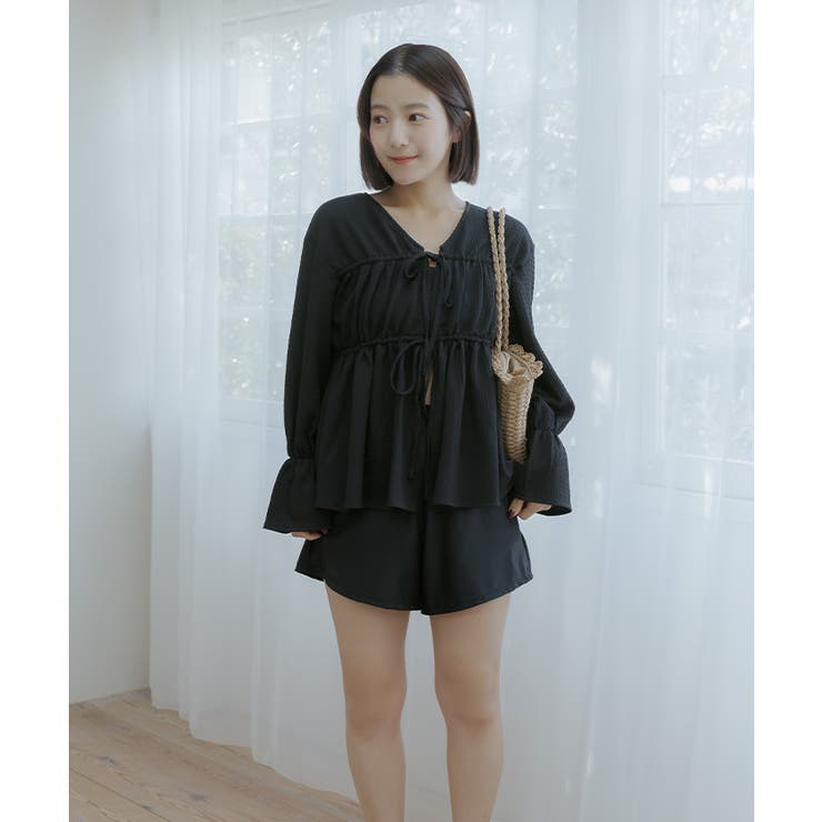 4点セット ティアードラッシュガード×ビキニ 水着【SEADRESS | titivate | 詳細画像32 