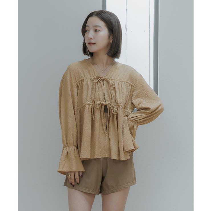 4点セット ティアードラッシュガード×ビキニ 水着【SEADRESS | titivate | 詳細画像6 