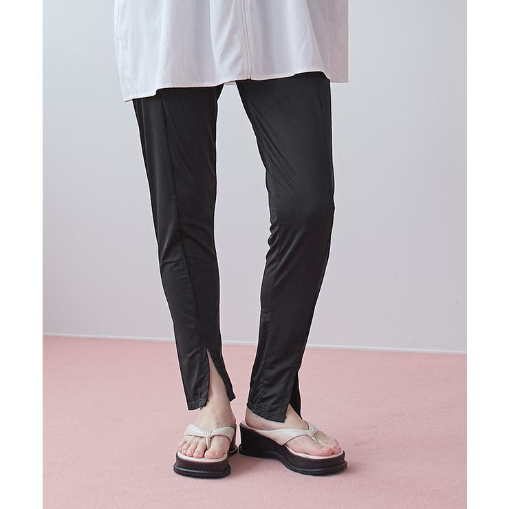 センタースリットデザインレギンス ラッシュガード【SEADRESS シードレス】 | titivate | 詳細画像6 