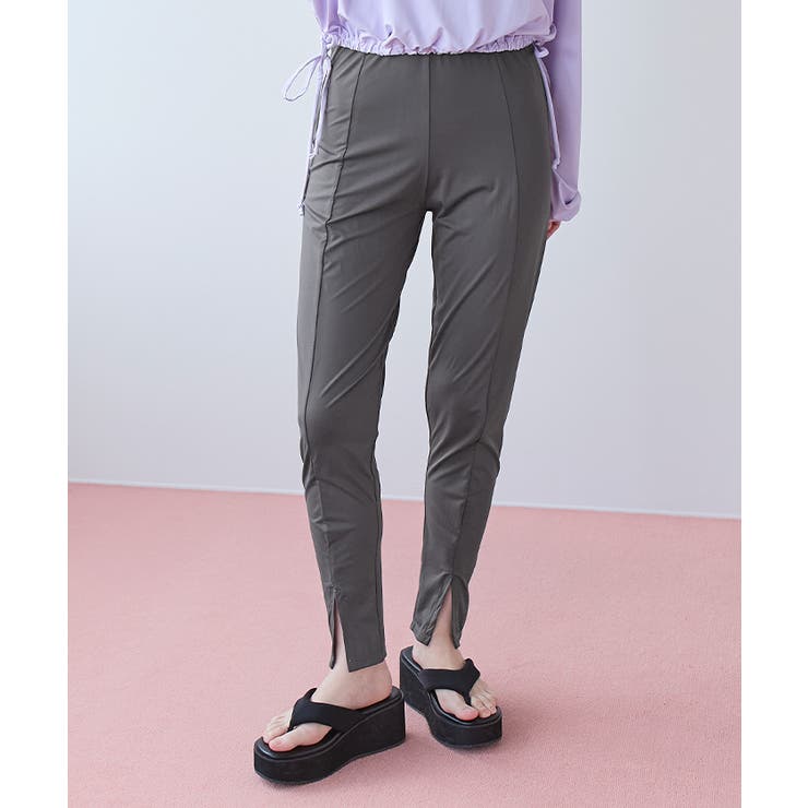 センタースリットデザインレギンス ラッシュガード【SEADRESS シードレス】 | titivate | 詳細画像7 