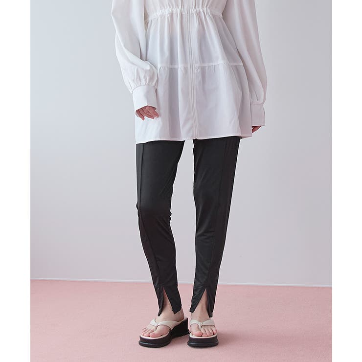 センタースリットデザインレギンス ラッシュガード【SEADRESS シードレス】 | titivate | 詳細画像12 