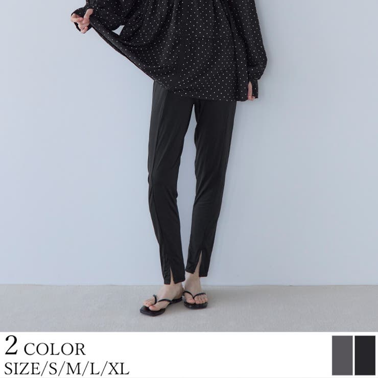 センタースリットデザインレギンス ラッシュガード【SEADRESS シードレス】 | titivate | 詳細画像1 