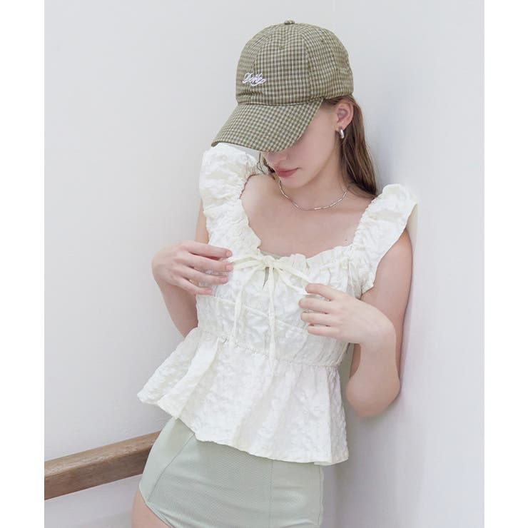 ラインチェックロゴキャップ【SEADRESS シードレス】 | titivate | 詳細画像6 