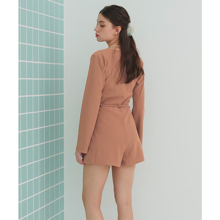 カシュクールオールインワン ラッシュガード 水着【SEADRESS | titivate | 詳細画像3 