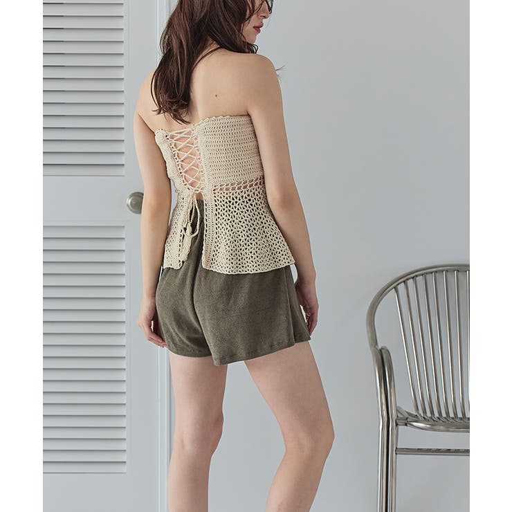 ペプラムクロシェビキニ/水着【SEADRESS シードレス】 | titivate | 詳細画像10 