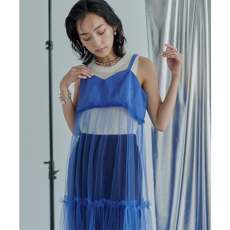 チュールティアードワンピース【miette ミエット】 | titivate | 詳細画像10 