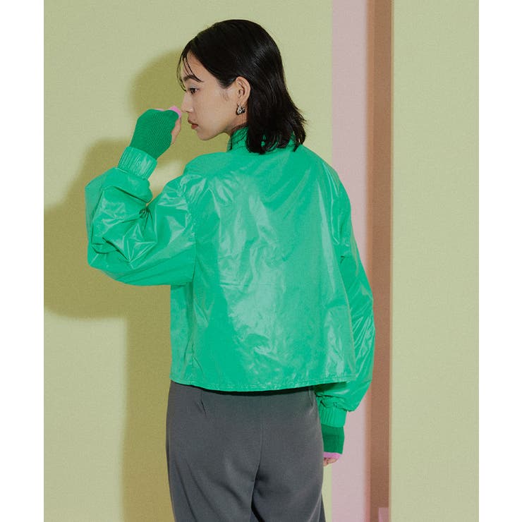 favプリントナイロンショートシャツ【miette ミエット】 | titivate | 詳細画像7 