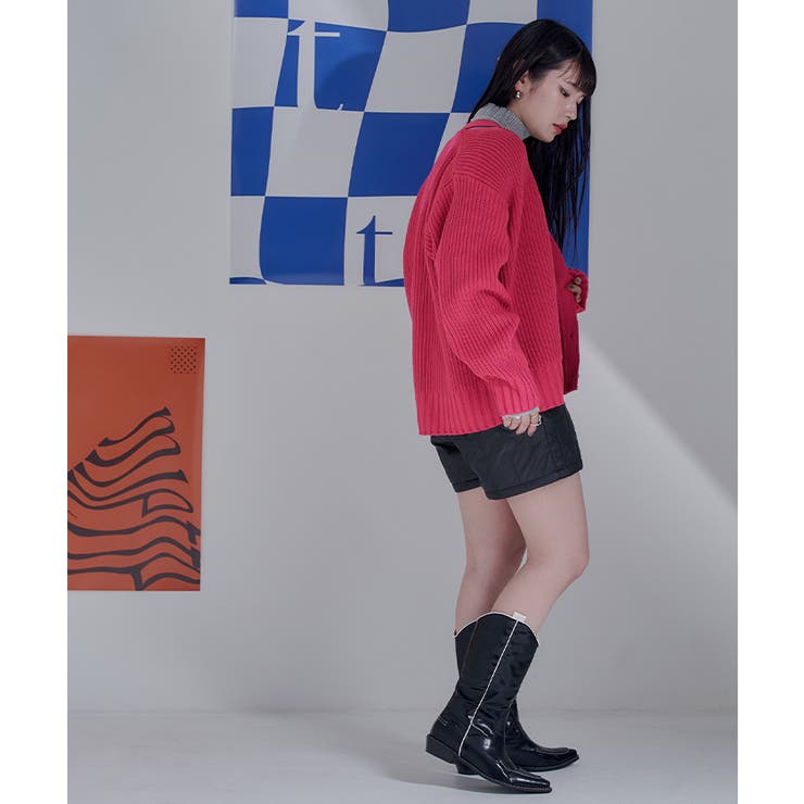 スリットVネックカーディガン【miette ミエット】 | titivate | 詳細画像11 