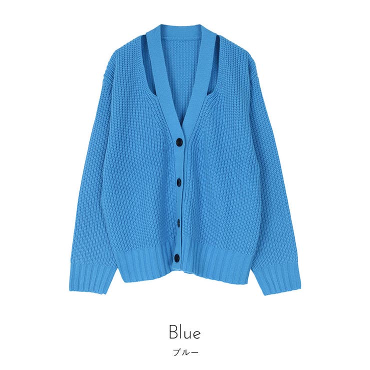 スリットVネックカーディガン【miette ミエット】 | titivate | 詳細画像4 