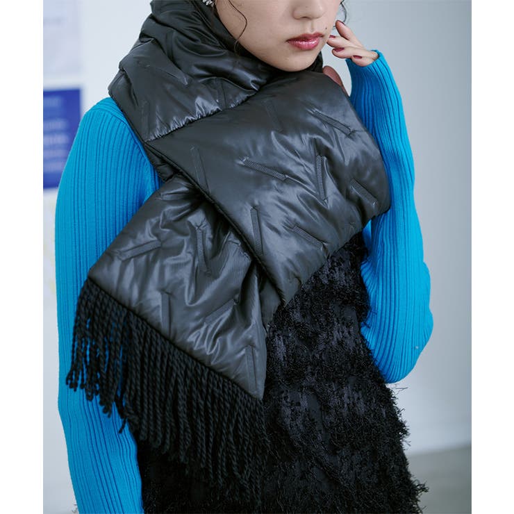 キルティングフリンジマフラー【miette ミエット】 | titivate | 詳細画像13 