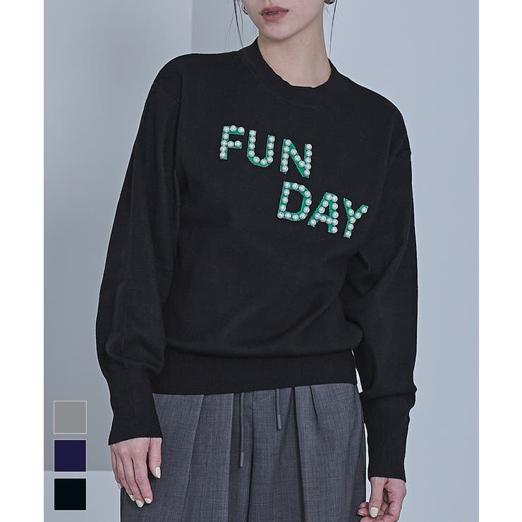 パールロゴニット【miette ミエット】 | titivate | 詳細画像1 