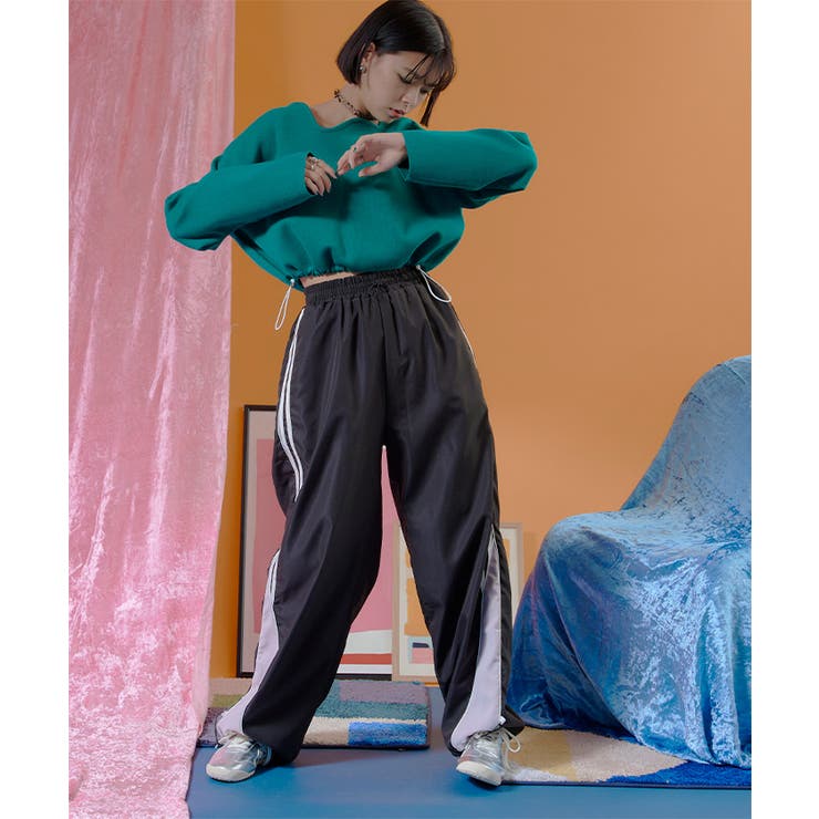 ウェーブネックライン裾ドロストショートニット【miette ミエット】 | titivate | 詳細画像15 