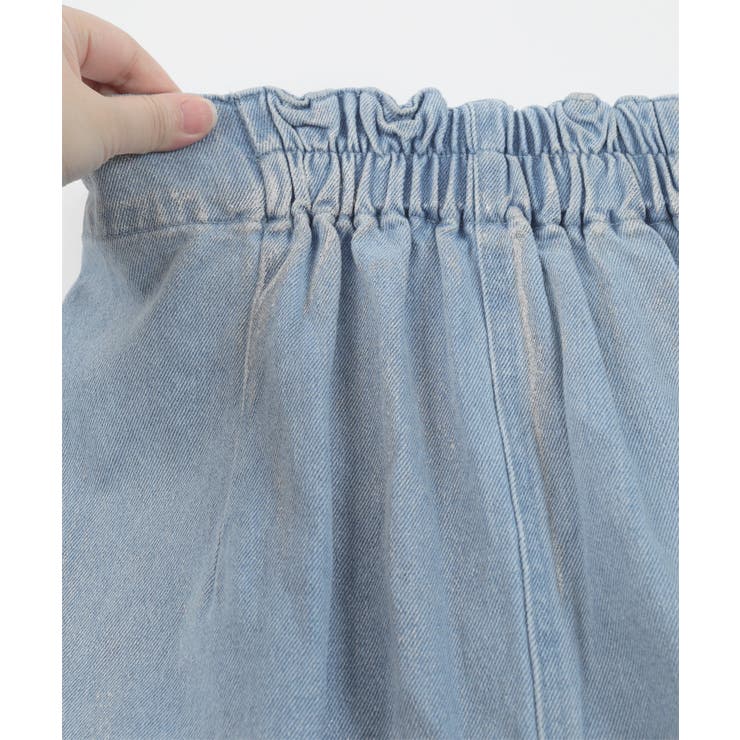 箔加工デニムベイカースカート【miette ミエット】 | titivate | 詳細画像15 