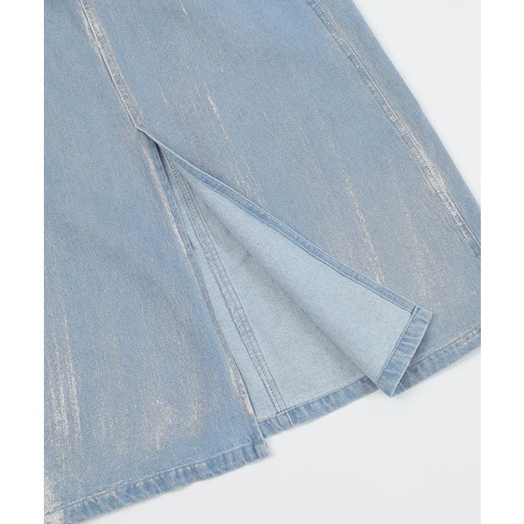 箔加工デニムベイカースカート【miette ミエット】 | titivate | 詳細画像16 