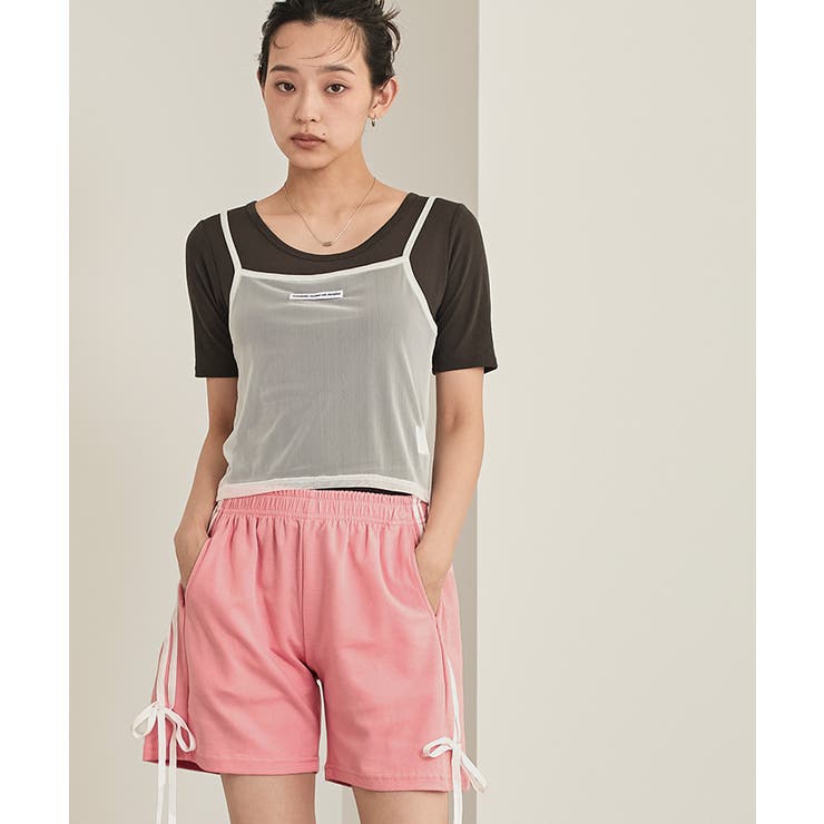 サイドラインリボンショートパンツ【miette ミエット】 | titivate | 詳細画像5 