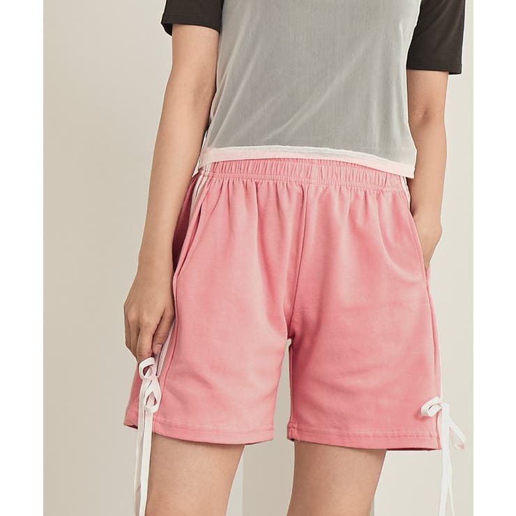 サイドラインリボンショートパンツ【miette ミエット】 | titivate | 詳細画像12 