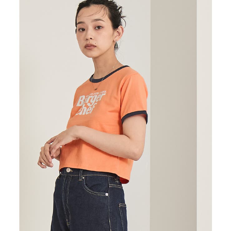 ロゴプリントクロップドTシャツ【miette ミエット】 | titivate | 詳細画像7 