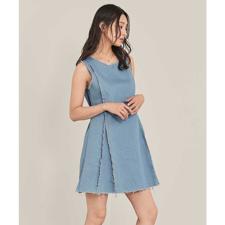 ノースリーブデニムワンピース【miette ミエット】 | titivate | 詳細画像4 