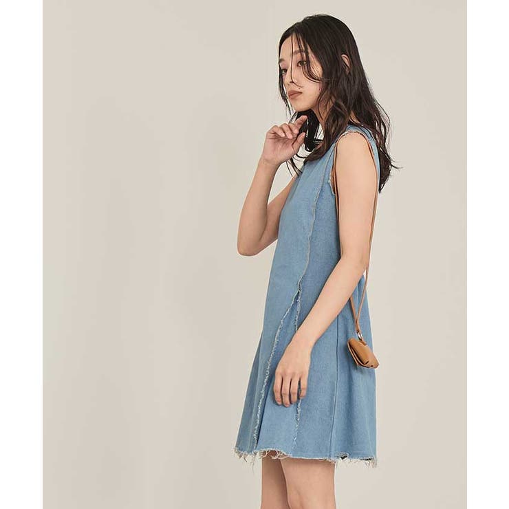 ノースリーブデニムワンピース【miette ミエット】 | titivate | 詳細画像6 