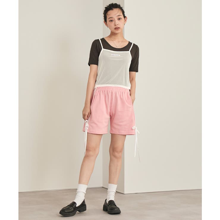 ロゴタグシアーキャミソールビスチェ【miette ミエット】 | titivate | 詳細画像7 