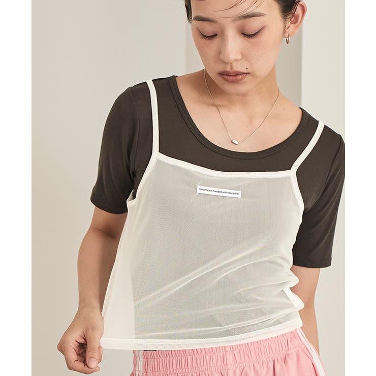 ロゴタグシアーキャミソールビスチェ【miette ミエット】 | titivate | 詳細画像11 